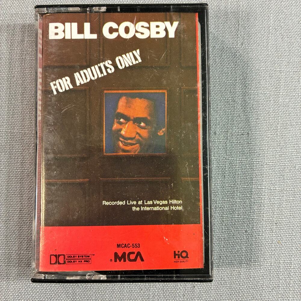 Bill Cosby For Adults Only Cassette Tape MCA Comedy Album Vintage
